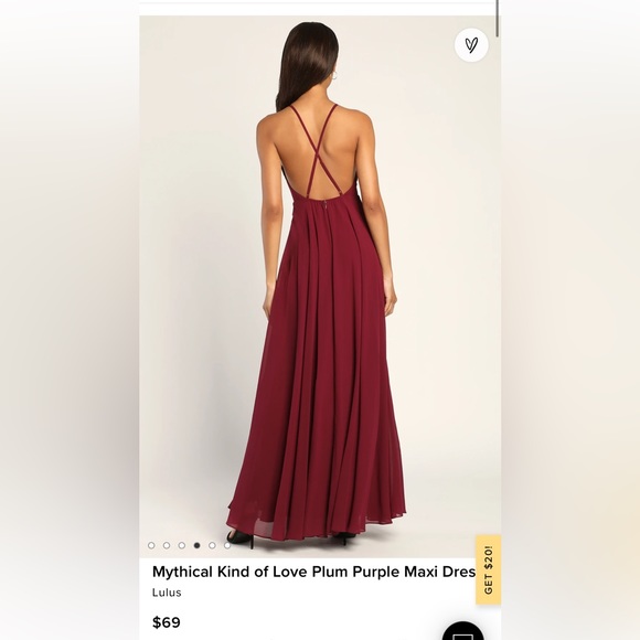 Lulus Halter Dress - Picture 2 of 4